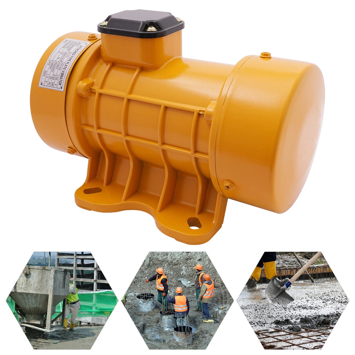 Vibration Motor for Concrete Cement Mixer (110V 550W)