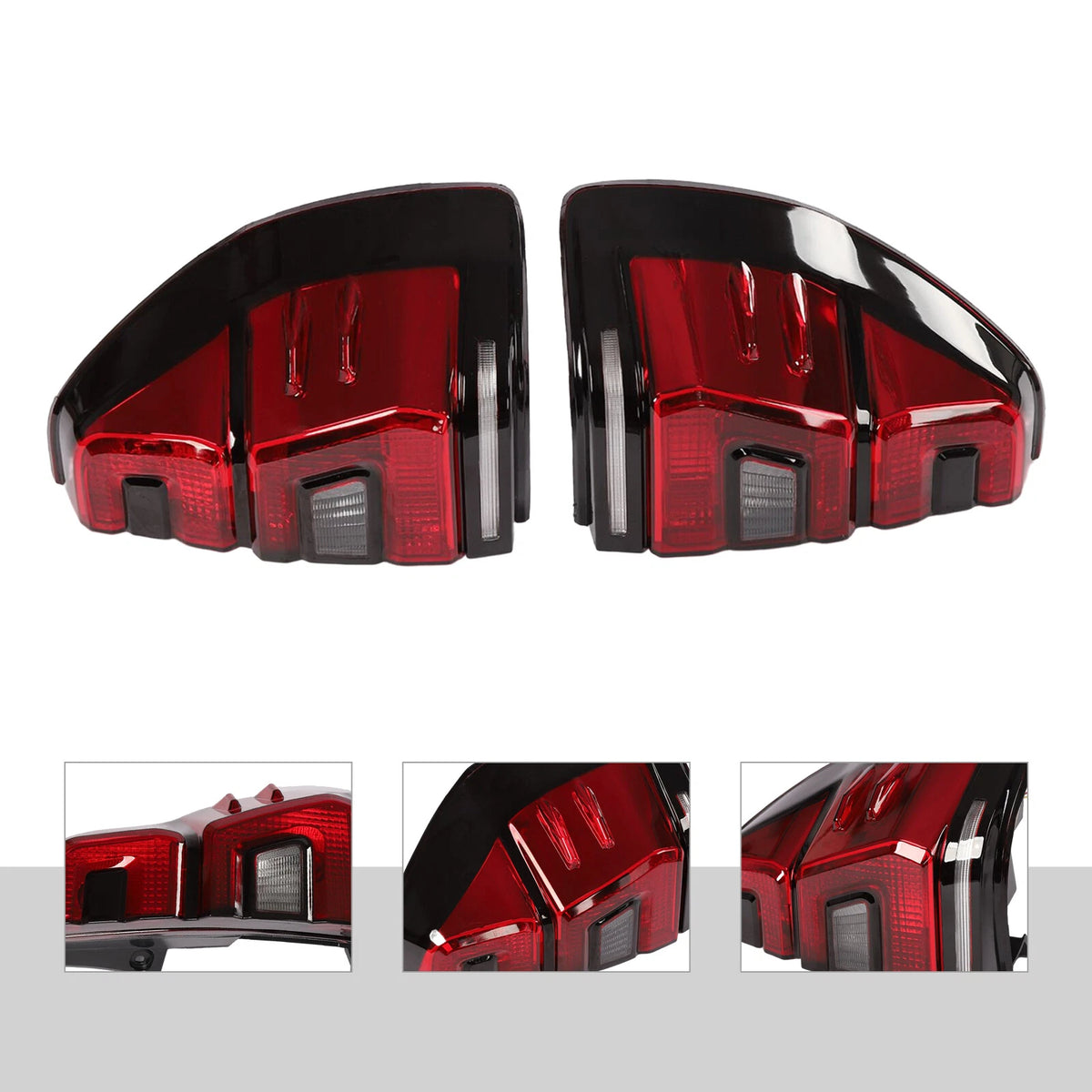 Pair of Tail Lights for Toyota Land Cruiser Prado LC120/FJ120 (2003–2009)