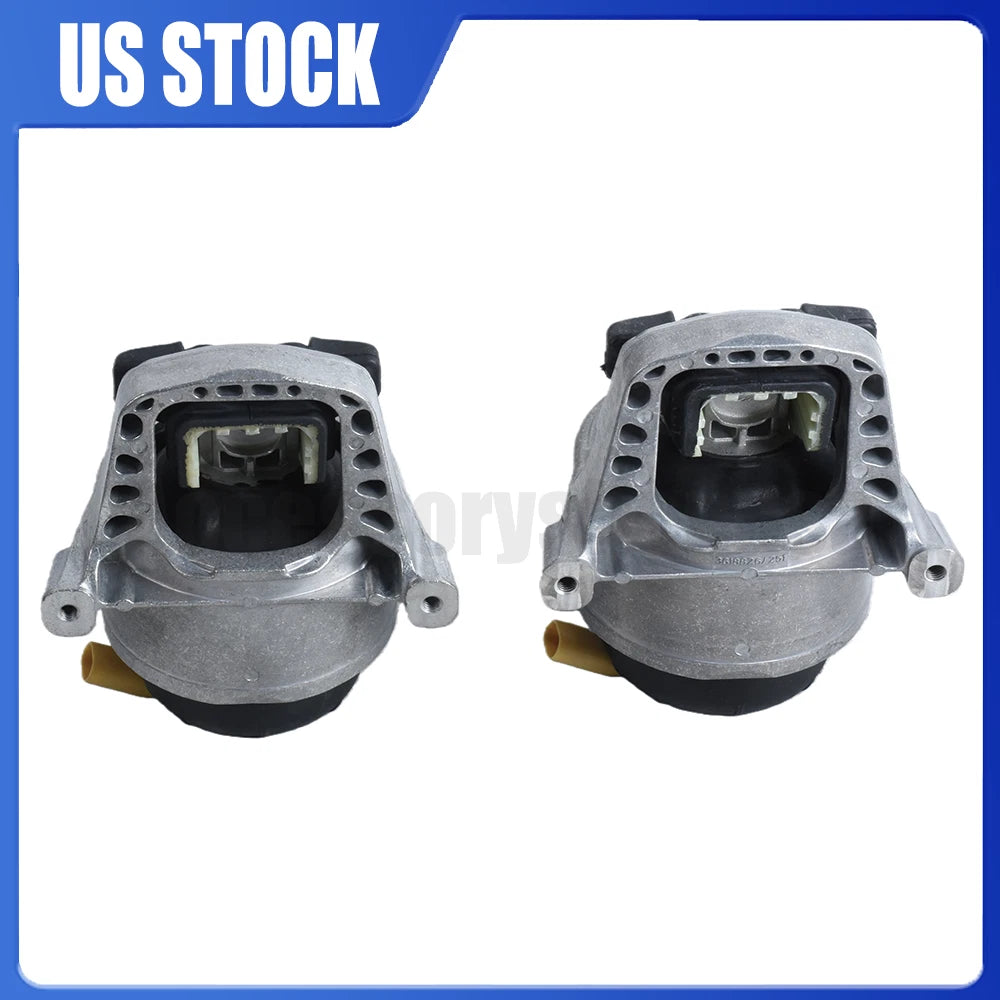 Set of 2 Hydraulic Engine Mounts for Audi A4 A5 Q5 2016–2024 (8W0199371CP, 8W0199372AB)