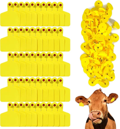 Plastic Cattle Ear Tag for Cattle Cow Horse Pig Sheep Goat (No Part Numbers)