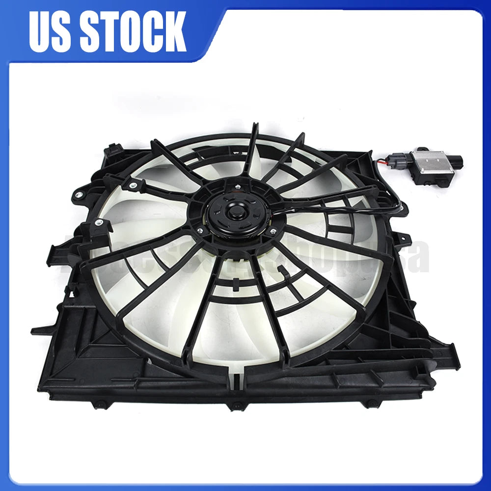 Radiator Fan Motor Assembly for ATS Camaro CTS (2013–2020) 84001483, 75966
