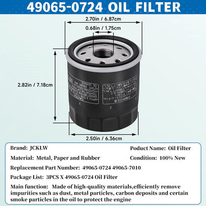Oil Filter for Kawasaki FX801V FX850V FJ180V