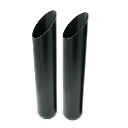 2.5" Dual Exhaust Muffler for GMC Jimmy (2000–2004) - Flow II, Black Tip