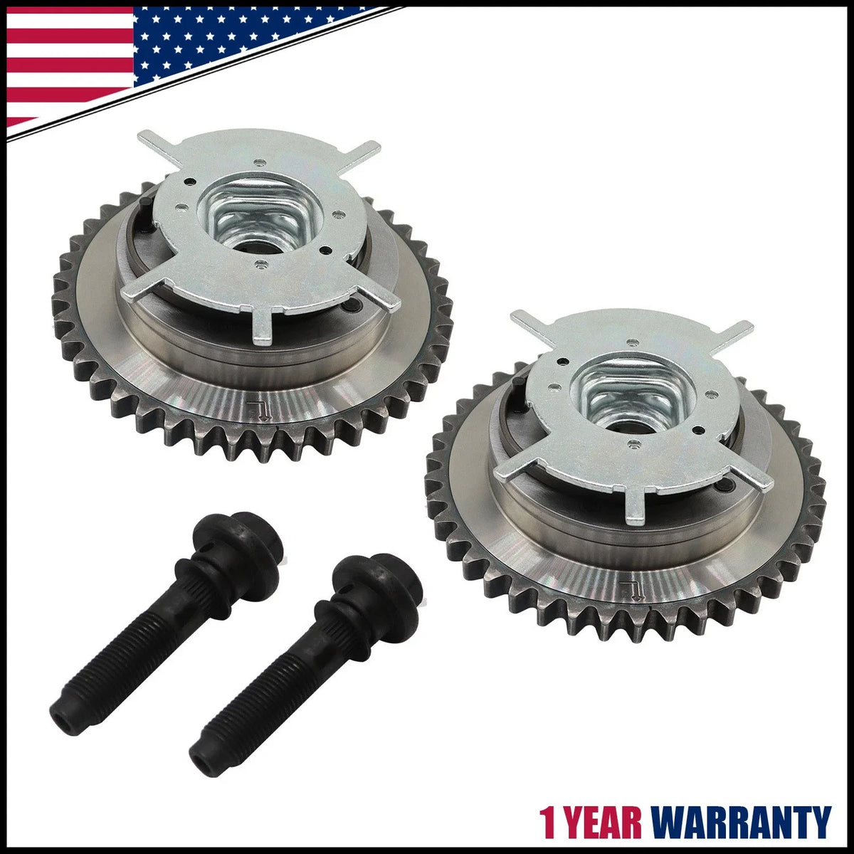 2pc Timing Cam Phaser VVT Gear for Ford F-150 Lincoln 5.4L 4.6L (2004–2014)