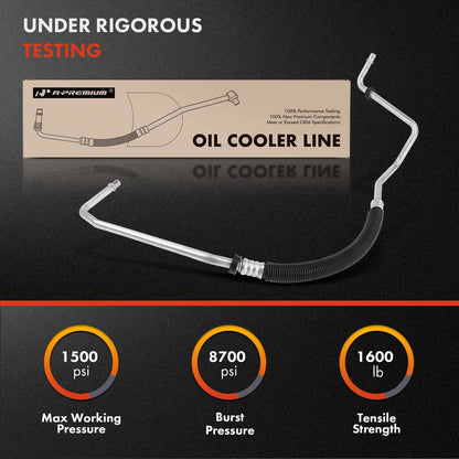 Engine Oil Cooler Line for Chevrolet C4500 Kodiak GMC (2003–2009) 5801527, 625-508