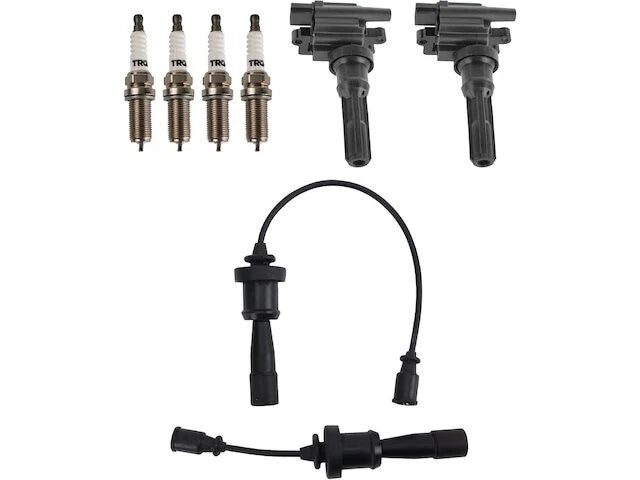 Set of 4 Ignition Coil Spark Plug Wires for Mitsubishi Lancer (2004–2005) 58361ZQMG
