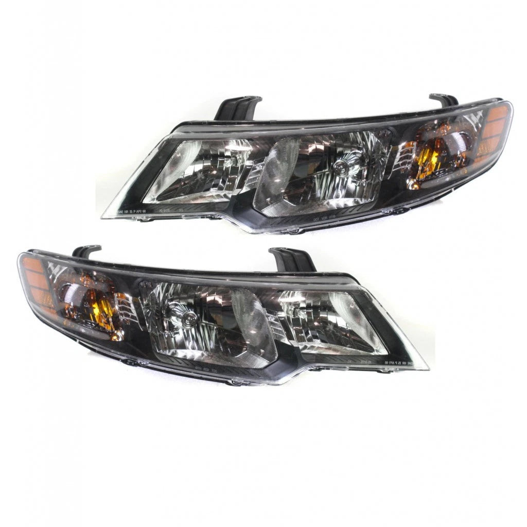 Headlight Pair for Kia Forte (2010–2013) PLX-M0-20-9118-00-9-CL360A2, KI2502141, KI2503141