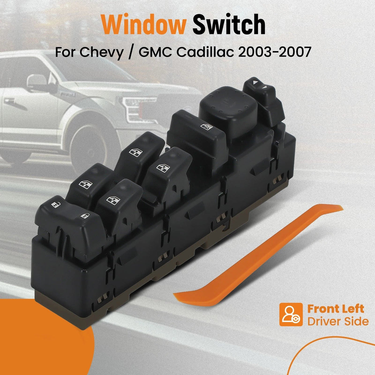 Power Window Switch for Chevy Silverado (2007–2013) 15883320