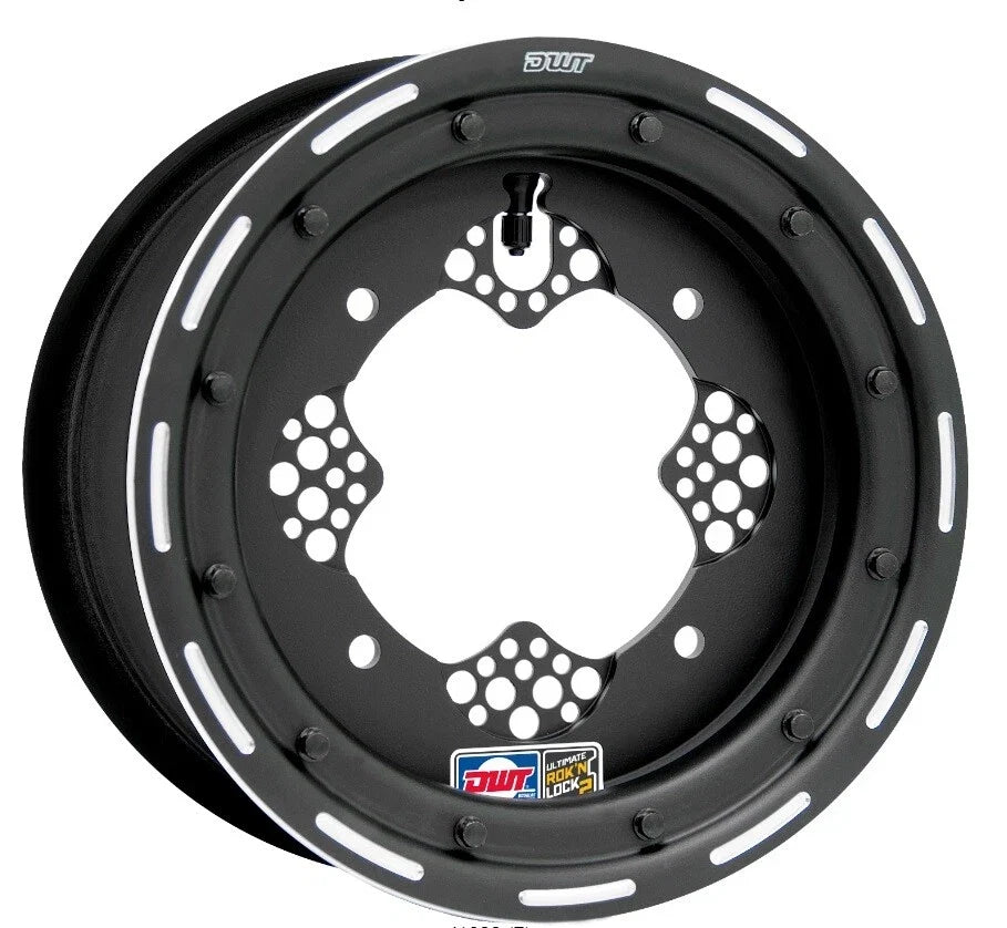 Set of 2 DWT ROK'N LOK 10" Beadlock Wheels for Warrior 350 (4/156)