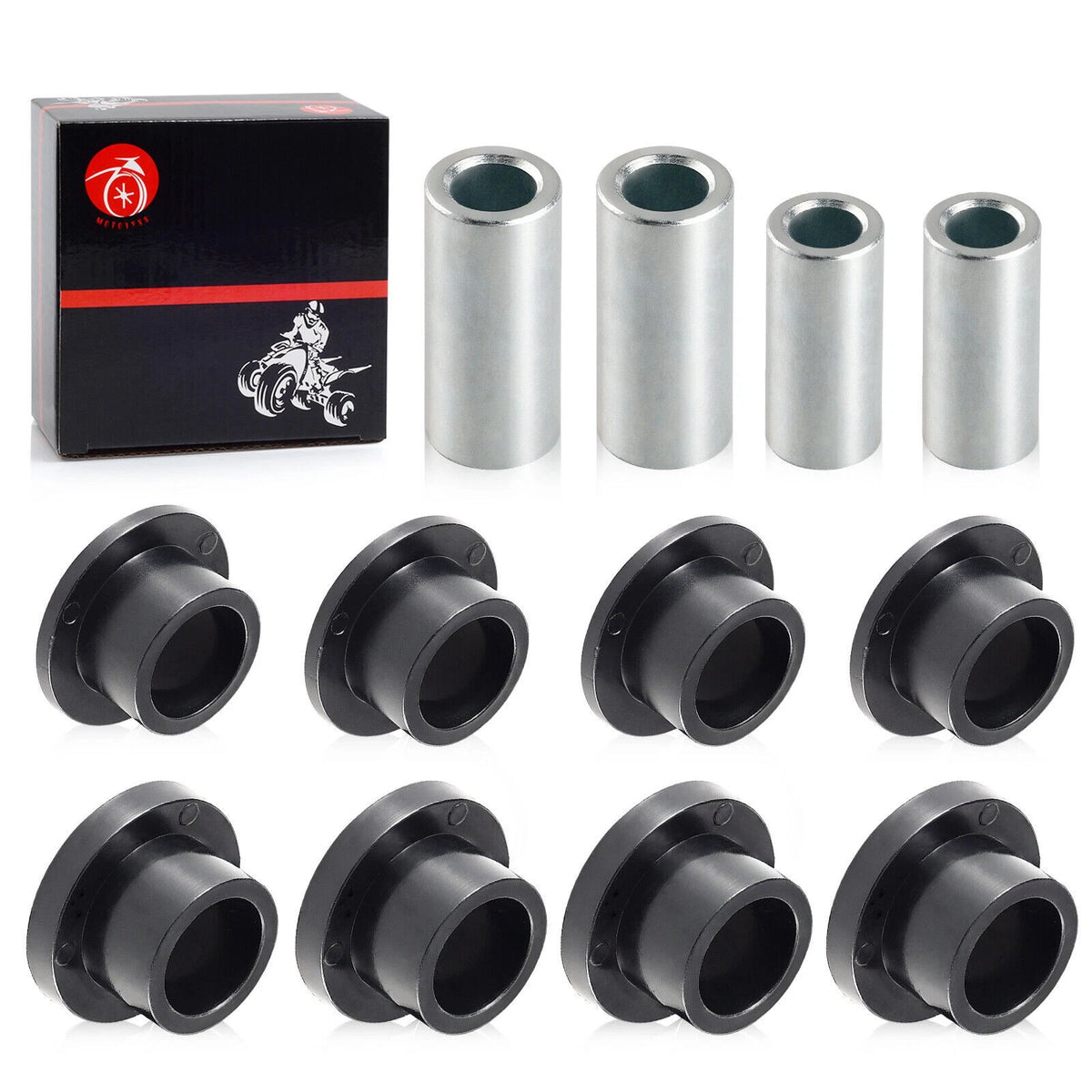 Front Shock Absorber Bushings Sleeve Kit for Polaris RZR 800 (2008–2014) 7042078 7042333