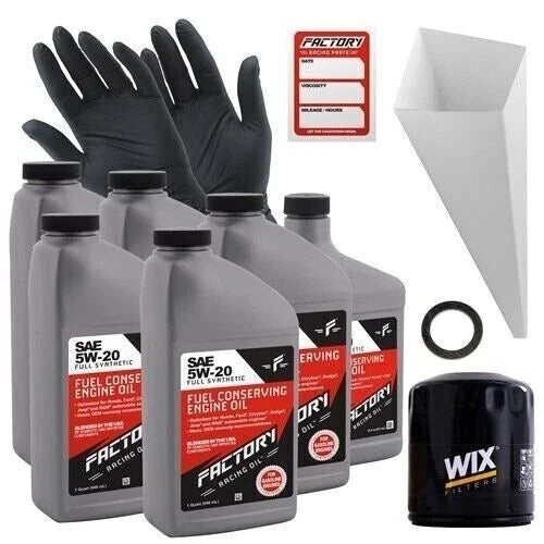 5Qt Oil Change Kit for Mazda CX-7, Tribute 2.5L (2007–2012)