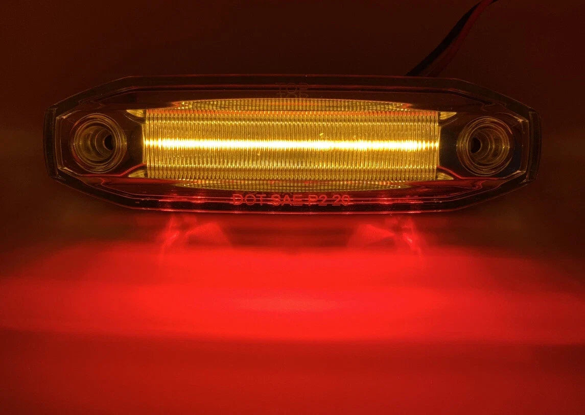 Amber LED Clearance Marker Light Red Side Ditch for Ford F150 (2004–2008)