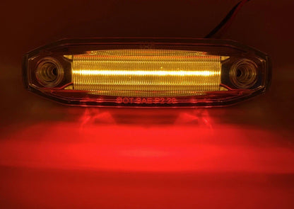 Amber LED Clearance Marker Light Red Side Ditch for Ford F150 (2004–2008)