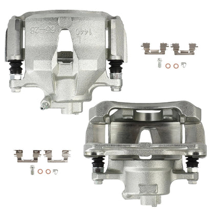 Set of 2 Brake Calipers with Bracket for Toyota Camry (2002–2006)