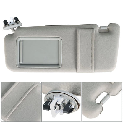 1PC Gray Sun Visor for Toyota Camry (2007–2011) with Sunroof and Light