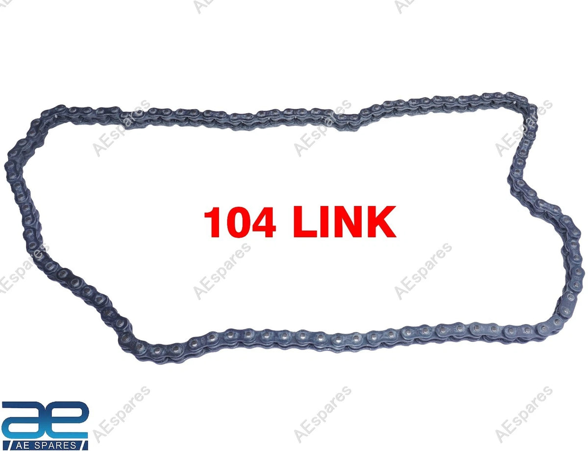 Rear Drive Chain 104 Link for Royal Enfield Classic Reborn Meteor Hunter 350