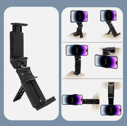 Universal Airplane Phone Mount Rotating Desk Holder Clamp 360°