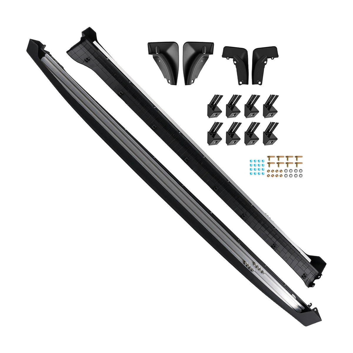 Running Board Nerf Bar for Hyundai Santa Fe (2024–2025) Black Non-Slip