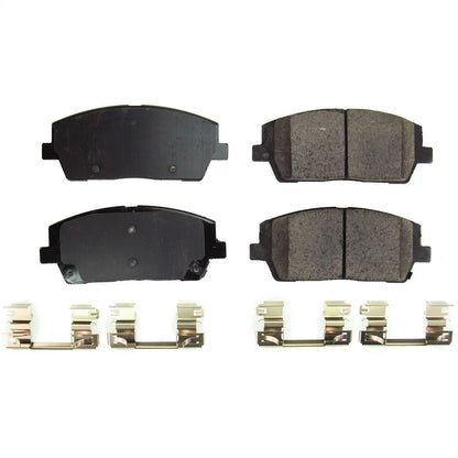 2X Powerstop Brake Pad Sets 17-2215 for Hyundai Palisade Kia Telluride (2020–2022)