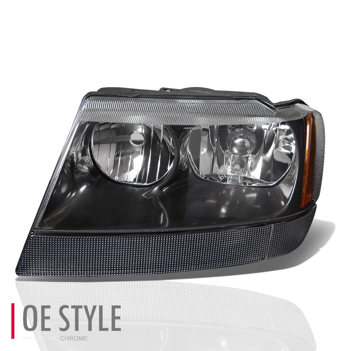 OE Style Front Headlight Lamp Left for Jeep Grand Cherokee WJ (1999–2004) CH2502121