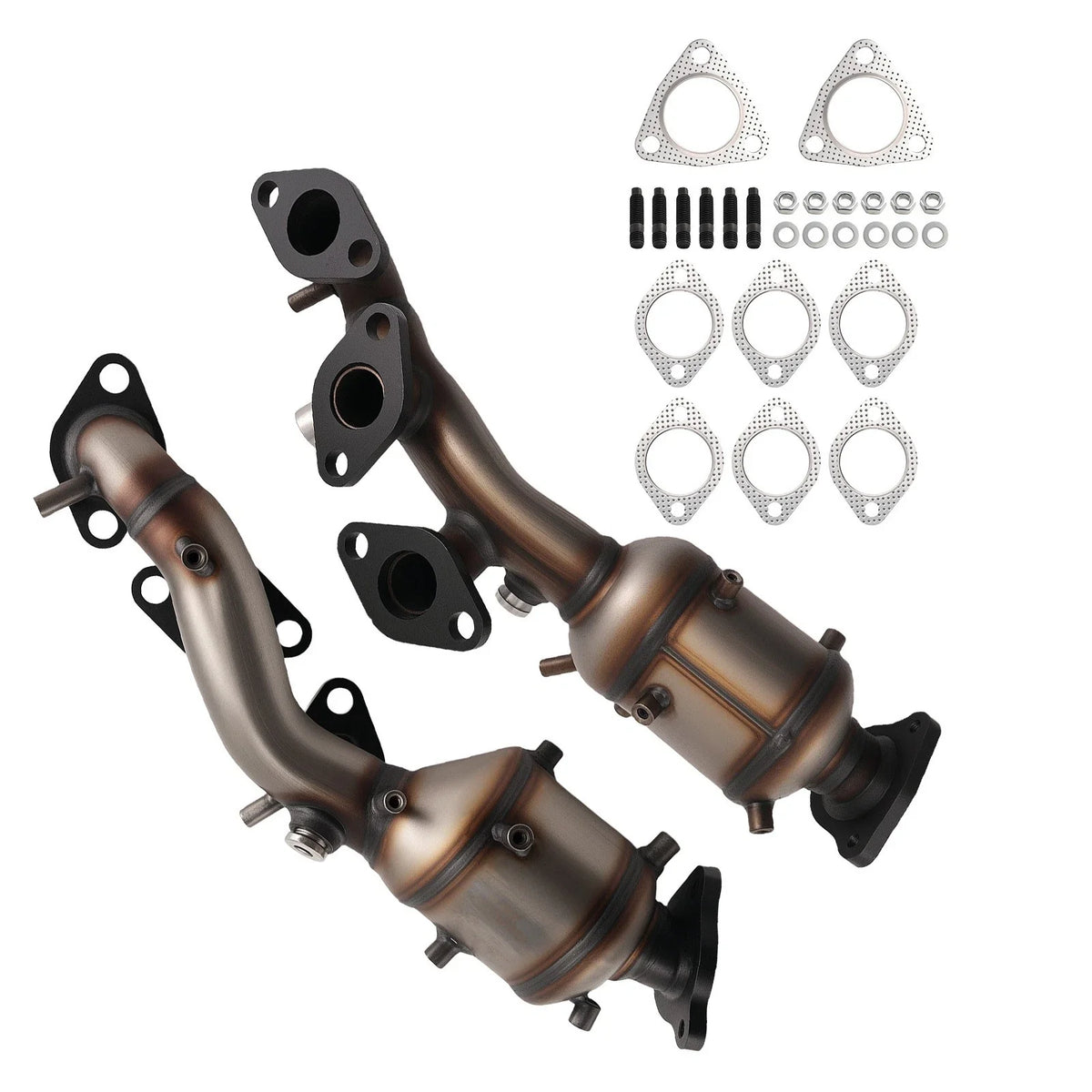 Pair Catalytic Converters for Nissan Frontier/Xterra (2002–2004)