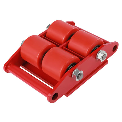 6 Ton Machinery Mover Dolly Roller Skate with 360° Rotation