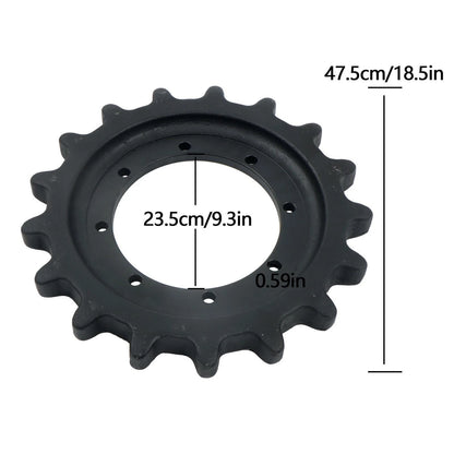 Drive Sprocket for New Holland LT185B LT190B LT195B C175 C185 C190 (87447232, 47378993, 87460888)