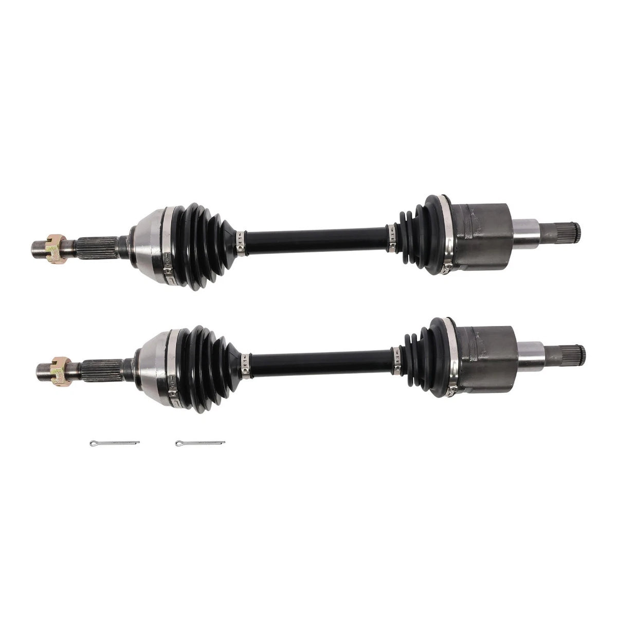 Front Pair CV Axle Joint Shaft Assembly for Chevy Trailblazer (2002–2009) B2CV024-CVTB