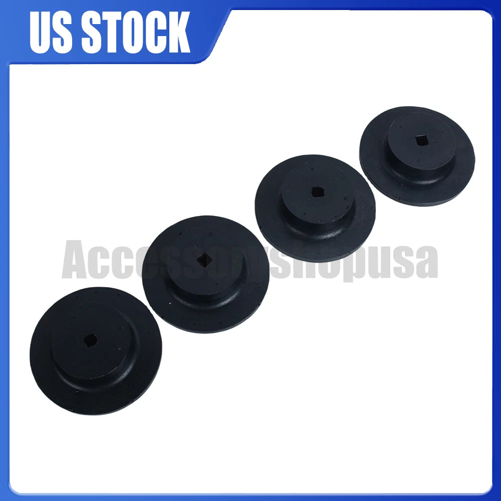 Set of 4 Rear Coil Spring Insulators for Escalade Suburban Tahoe Yukon (2002–2020) - 15765071, K160072, 525-1274