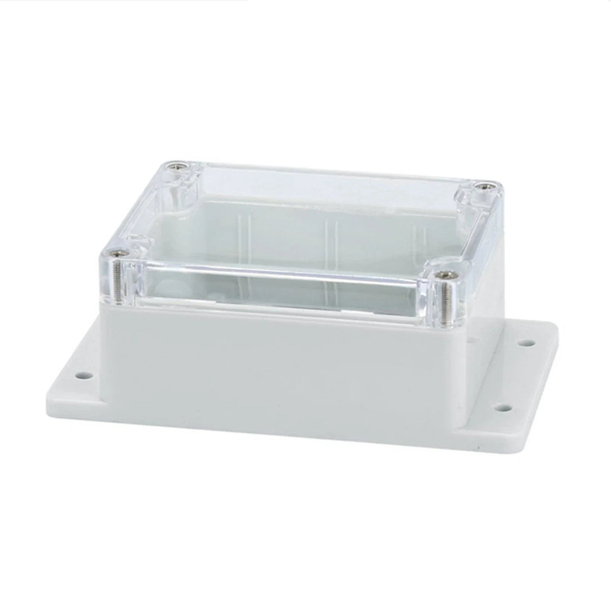 IP65 Plastic Junction Box with Transparent Cover for Indoor Outdoor Use