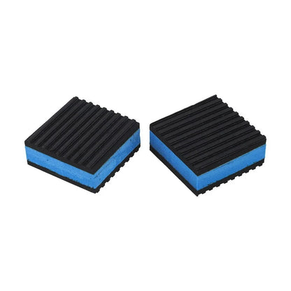Set of 4 Rubber Eva Shock Isolation Pads for Air Compressors (120x120x22mm)