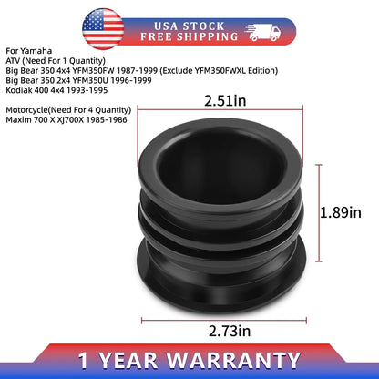 Air Joint Boot for Yamaha Big Bear YFM350U/YFM350FW (1987–1999) 1AA-14453-00-00