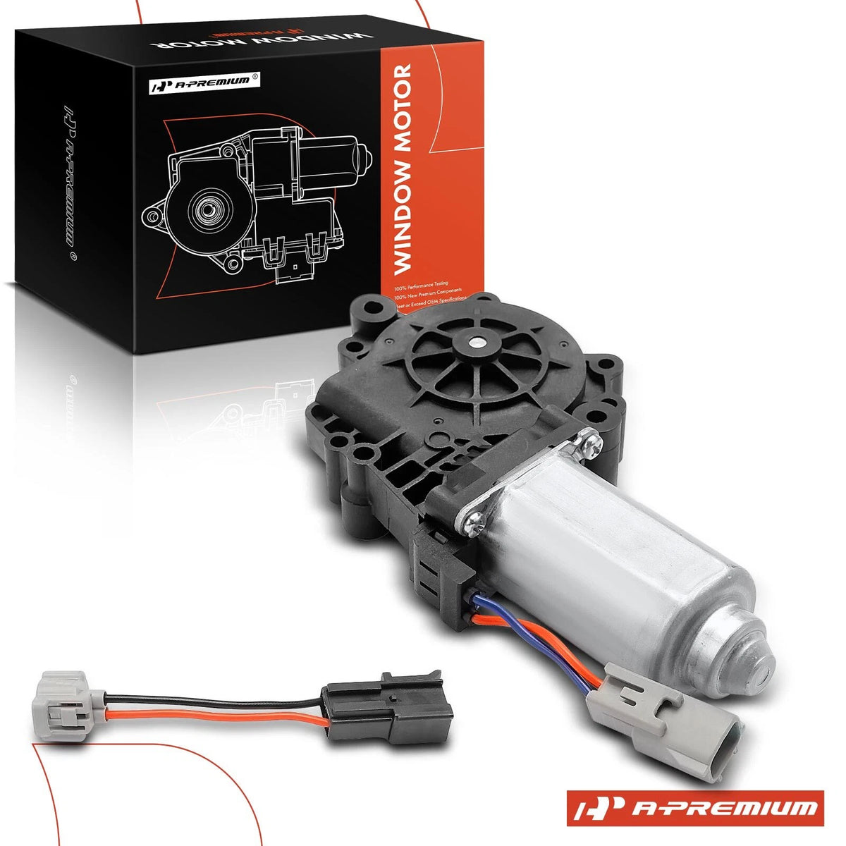 Front Left Window Motor for Ford Freestar, Windstar (2004–2007) 3F2Z7823395BA, 6F2Z7823395BA, 742-444