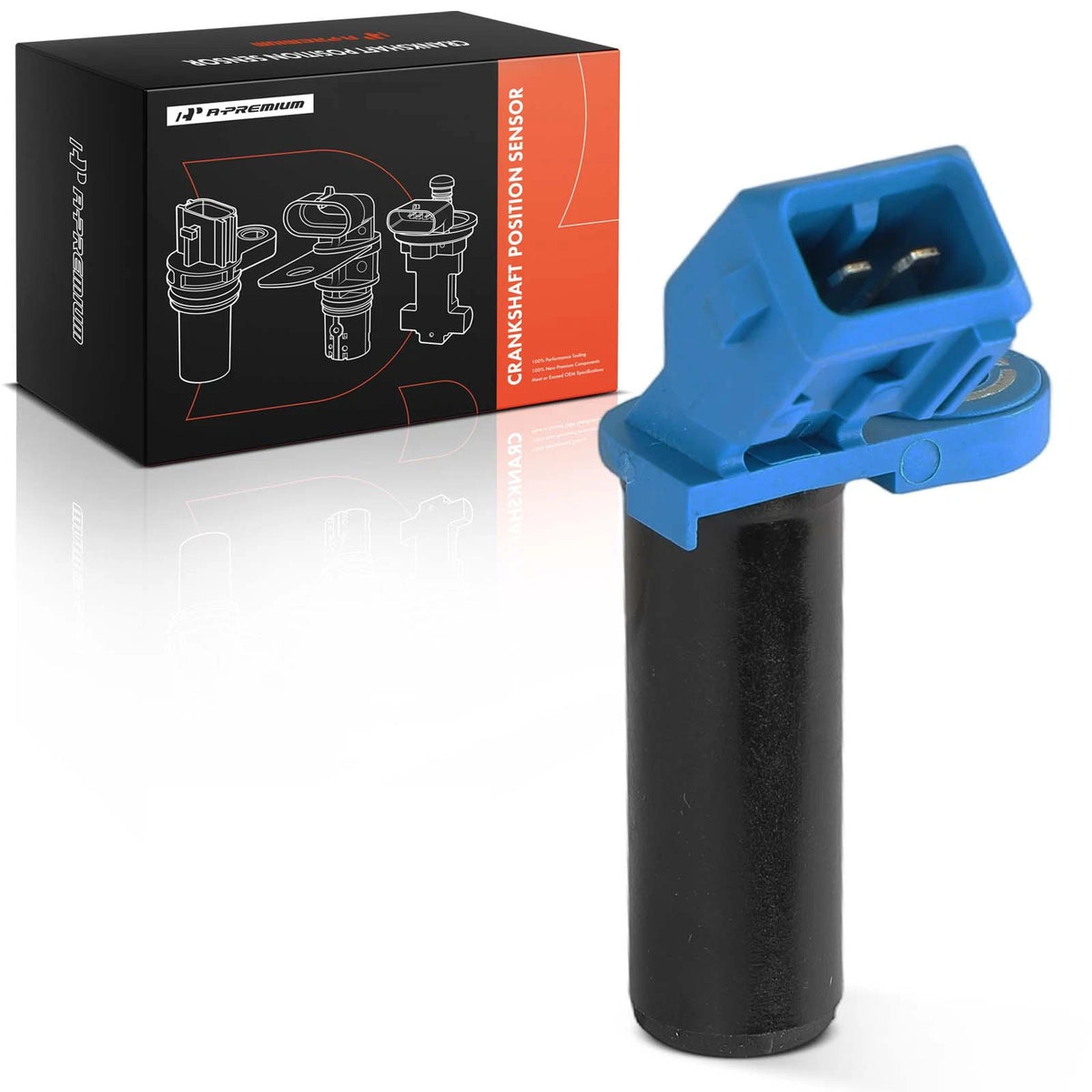 Crankshaft Position Sensor for Ford Fiesta L4 1.6L (V25720022, YS6A6C315AB, VDO3240055001R, PC914)