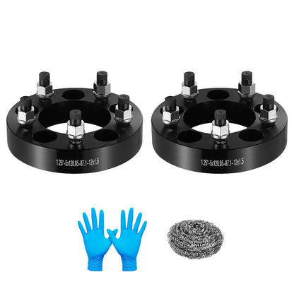 2X 1.25" 5x4.75 Wheel Spacers M12x1.5 for Cadillac Eldorado XLR (2001–2006)
