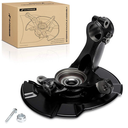 Front Right Steering Knuckle & Hub Bearing for Honda Accord (2018–2022) 51211-TVA-A01, 45255-TVC-A10, 44600-TVA-A00