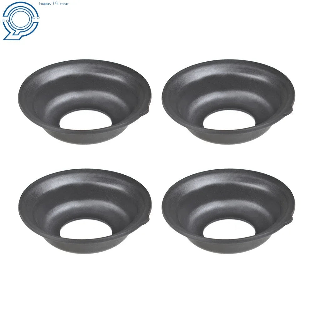 Set of 4 Carburetor Slide Diaphragms for Yamaha XJ650L Seca Turbo (1982–1983)