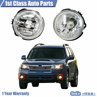Pair of Fog Driving Lights for Subaru Forester Impreza (2009–2013)
