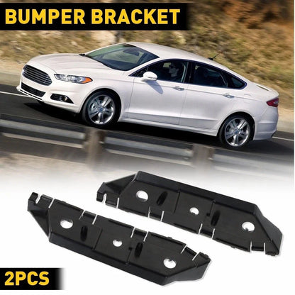 Set of 2 Front Bumper Plastic Retainer Brackets for Ford Fusion (2013–2016)