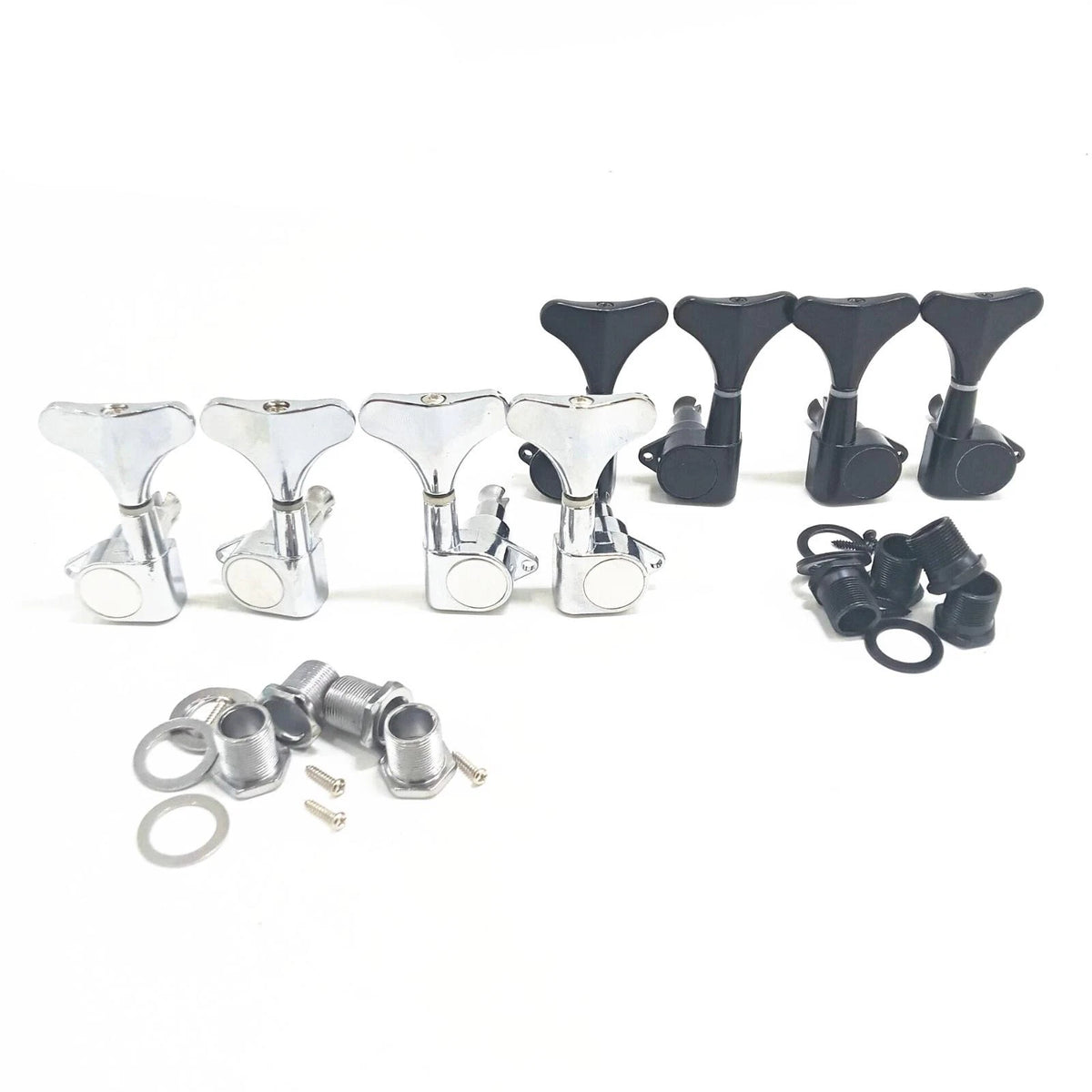Set of 4 Electric Bass Guitar Tuning Pegs for 4-String Models
