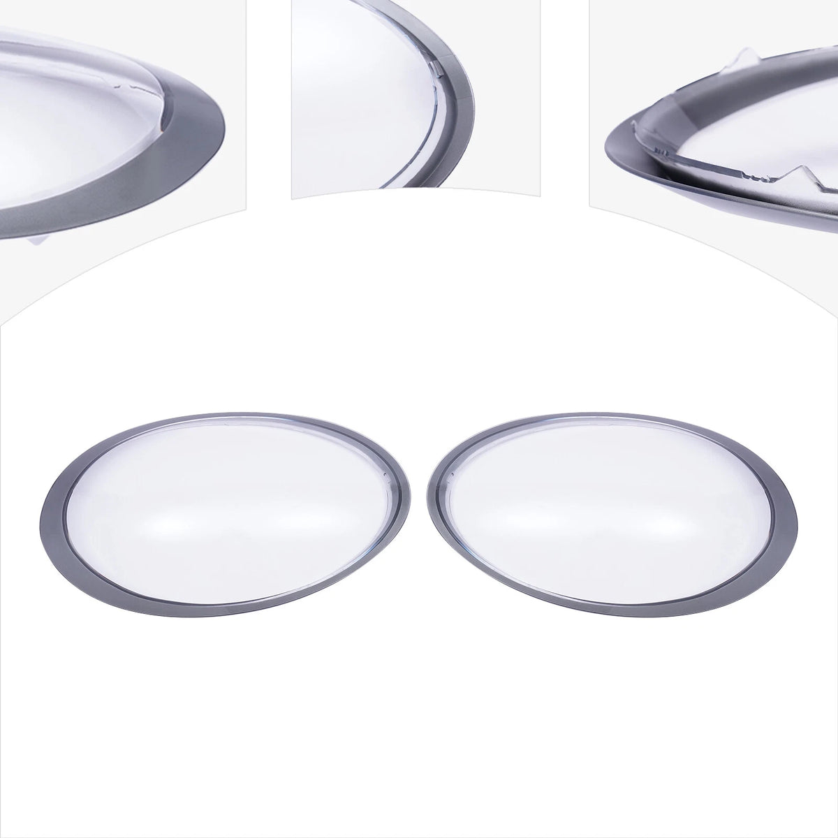 Pair Headlight Lens Cover for Porsche 911 Targa/Carrera (2013–2018)