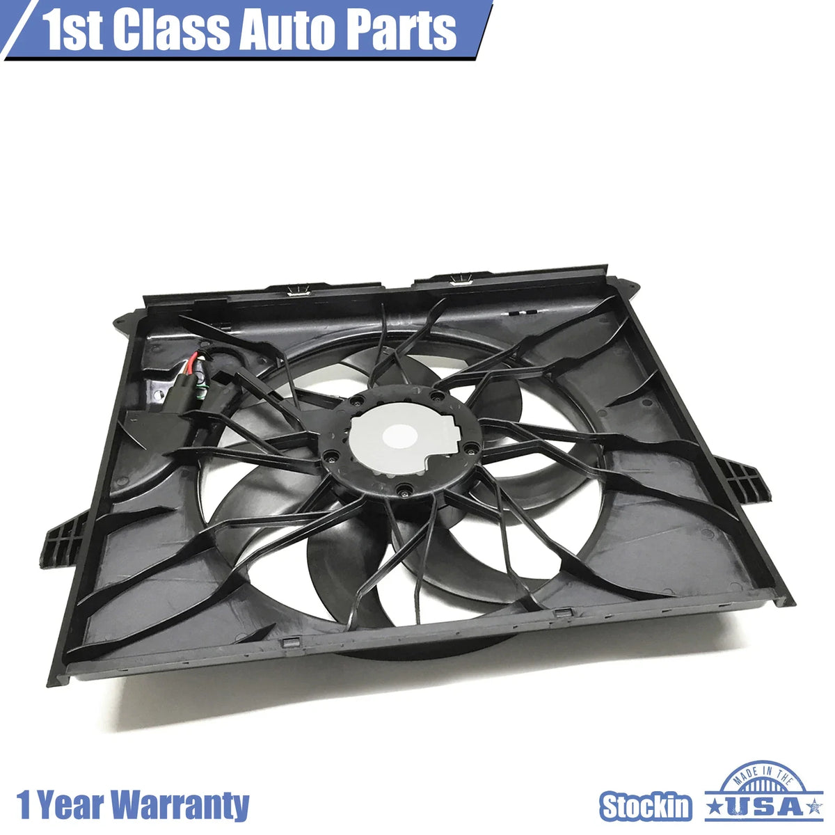 Radiator Cooling Fan Assembly for Mercedes Benz ML350 ML450 ML500 R320 R350 R500 (2006–2011)
