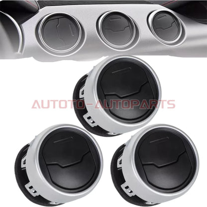 3X A/C Air Vent Louvre for Ford Mustang (2015–2020) FR3Z19893AC