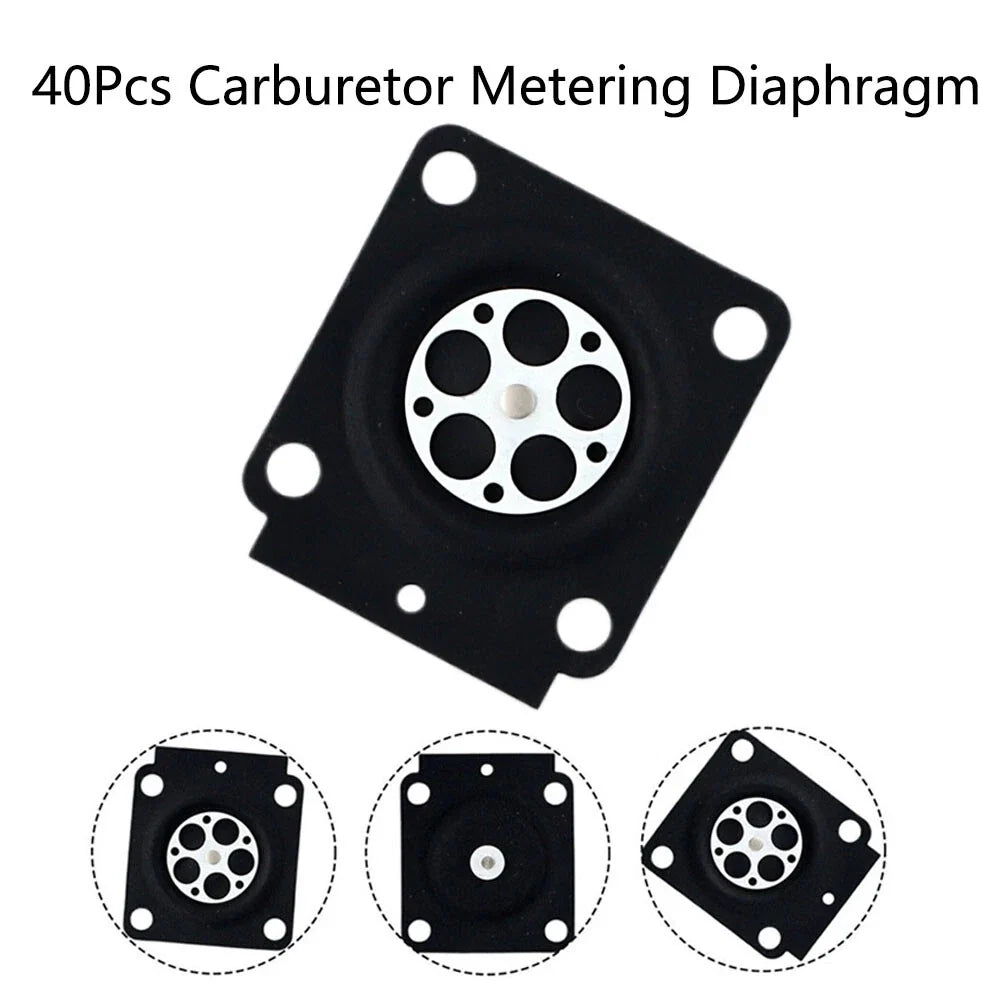 40Pc Carburetor Metering Diaphragm for ZAMA RB-99 RB-100 C1Q Series
