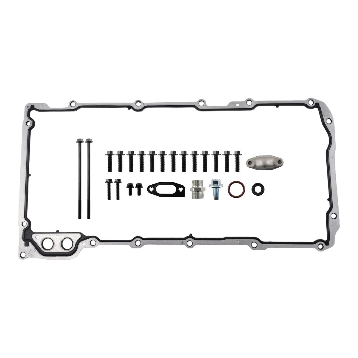 LS V8 Retrofit Oil Sump Aluminum Pan Kit for Chevrolet (1955–1987) 302-1