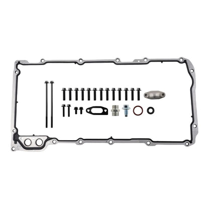 LS V8 Retrofit Oil Sump Aluminum Pan Kit for Chevrolet (1955–1987) 302-1