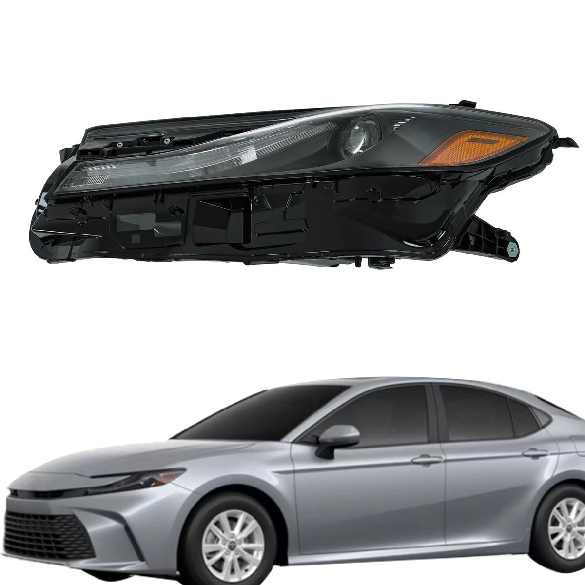Driver Left Headlight Assembly for Toyota Camry LE SE (2025) BCK97955K LED