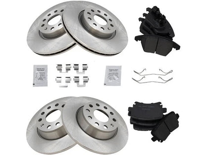 Brake Pad and Rotor Kit for Volkswagen Eos (2007–2008) 56979CZXJ