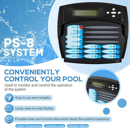 GLX-Local-PS-8 Local Display for Hayward Goldline Aqua Logic