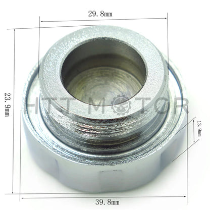 Chrome Fluid Reservoir Cap for Kawasaki Vulcan 1500 (1987–2008), Vulcan 800 (1995–2005)